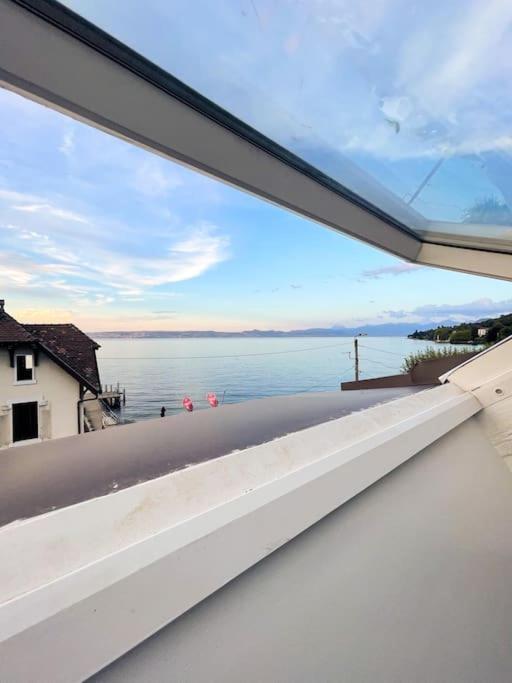 Le Cocon Du Leman Un Espace Cosy Ou Vous Retrouver 安菲翁·莱斯·班恩斯 外观 照片